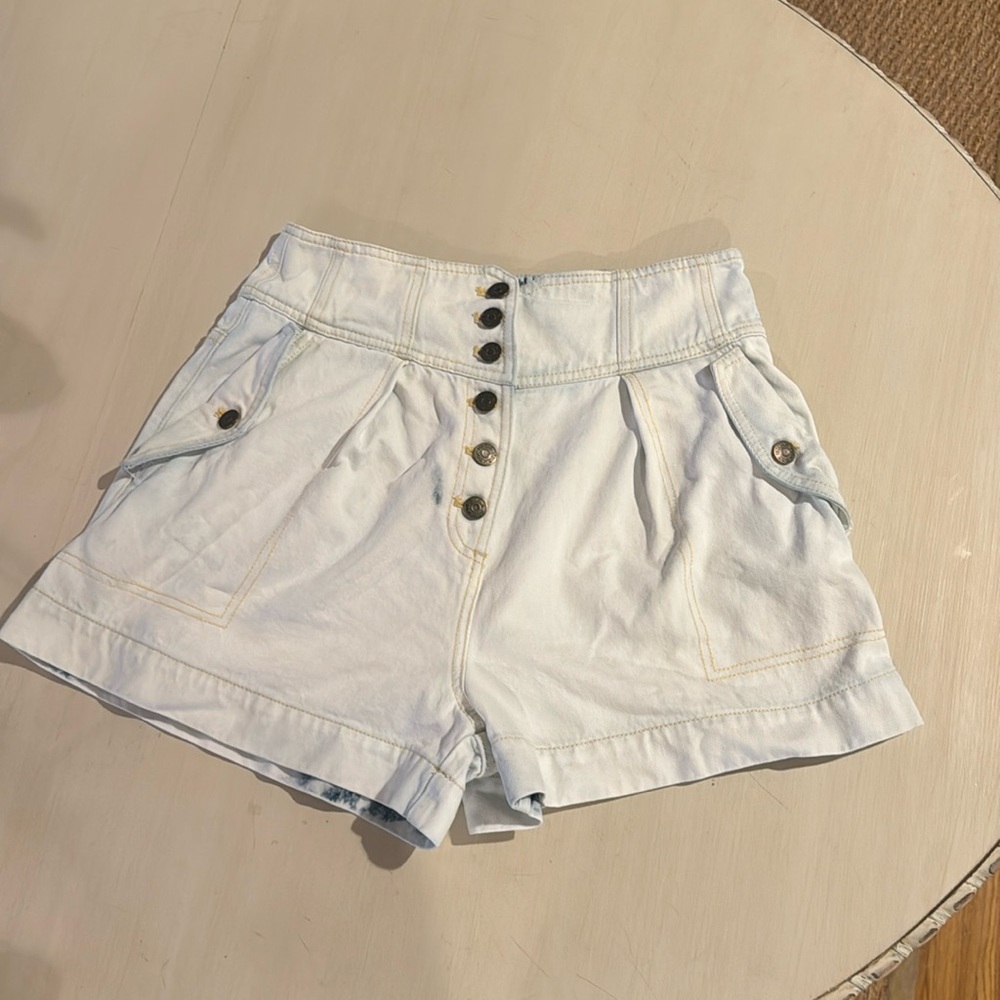 Ulla Johnson white shorts size 4.